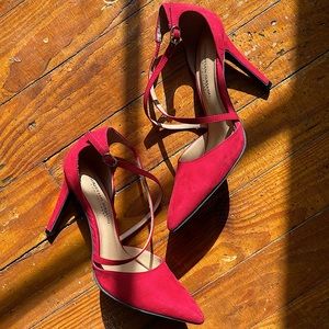 Red Christian Sirano Heels